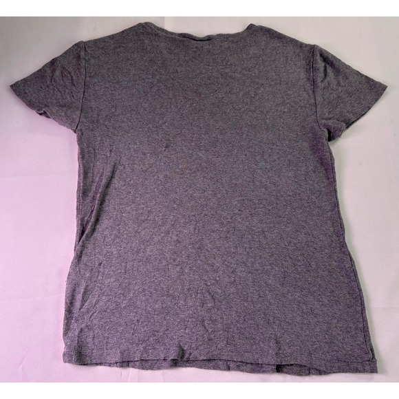 Polo Ralph Lauren Women Size M Gray Crew Neck T Shirt Pony Logo Stretch Comfort - Picture 7 of 8